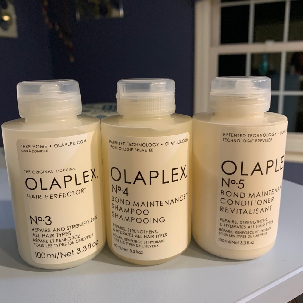 NEW sealed Olaplex (No. 3, No. 4 and No. 5)